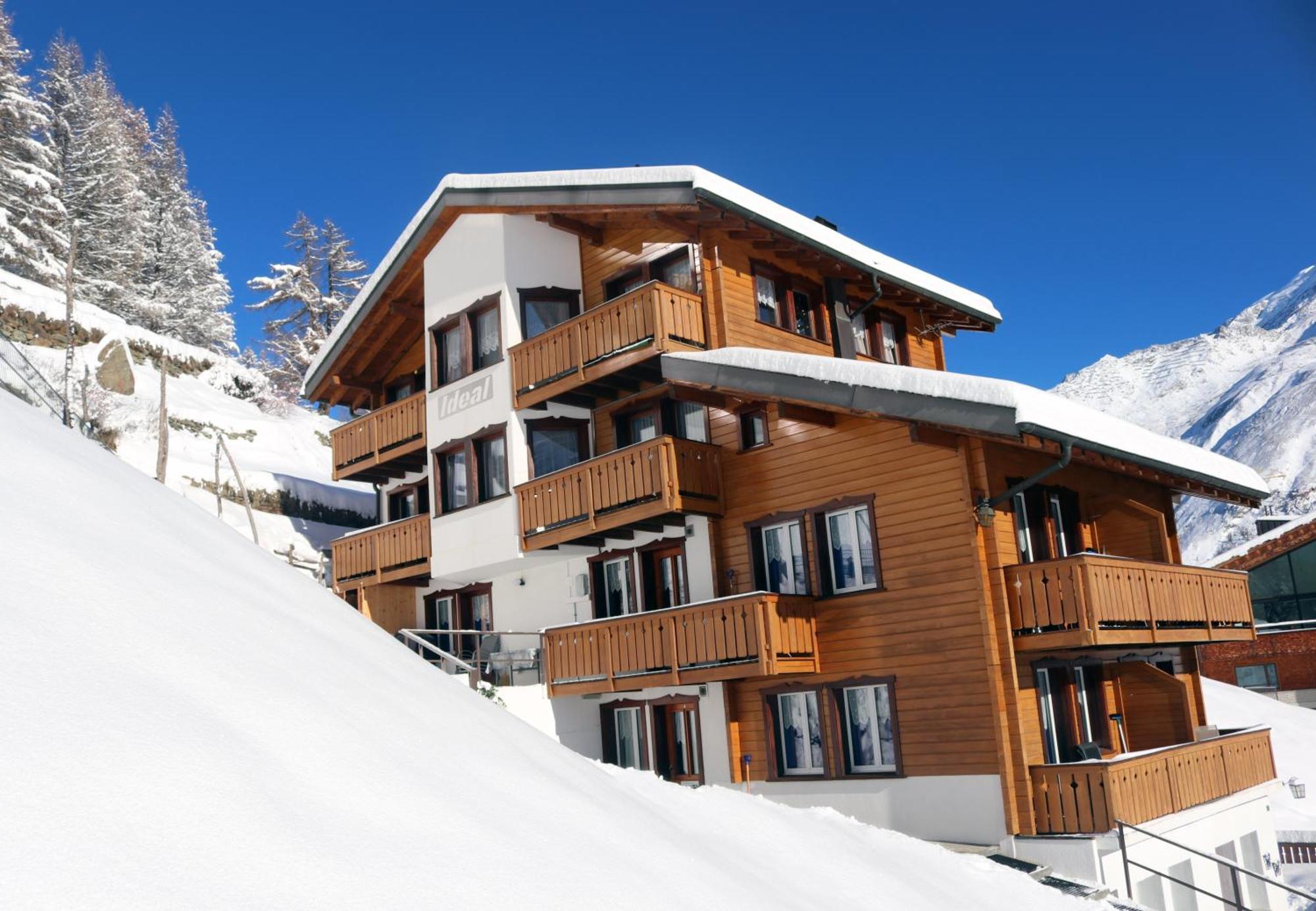 Chalet Ideal Saas-Fee Exterior foto